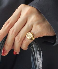 SHIPS / シップス リング | 50th ANNIV シグネチャー リング(ゴールド)