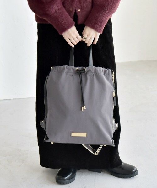 SHIPS / シップス リュック・バックパック | quaranciel: 3way ラインショルダー リュックサック トートバッグ（A4対応） | 詳細2