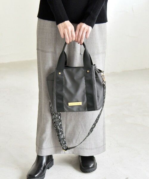 SHIPS / シップス ショルダーバッグ | quaranciel: 2way 8ポケット ライン ショルダー バッグ | 詳細6