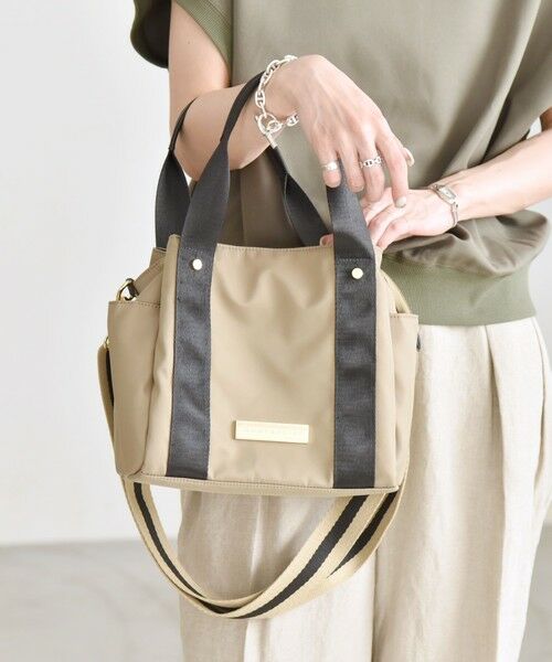 SHIPS / シップス ショルダーバッグ | quaranciel: 2way 8ポケット ライン ショルダー バッグ | 詳細25