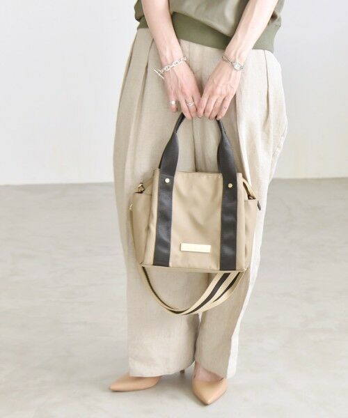 SHIPS / シップス ショルダーバッグ | quaranciel: 2way 8ポケット ライン ショルダー バッグ | 詳細26