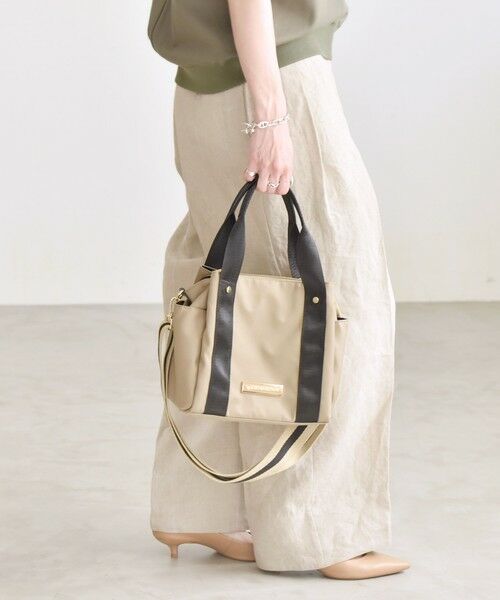 SHIPS / シップス ショルダーバッグ | quaranciel: 2way 8ポケット ライン ショルダー バッグ | 詳細27