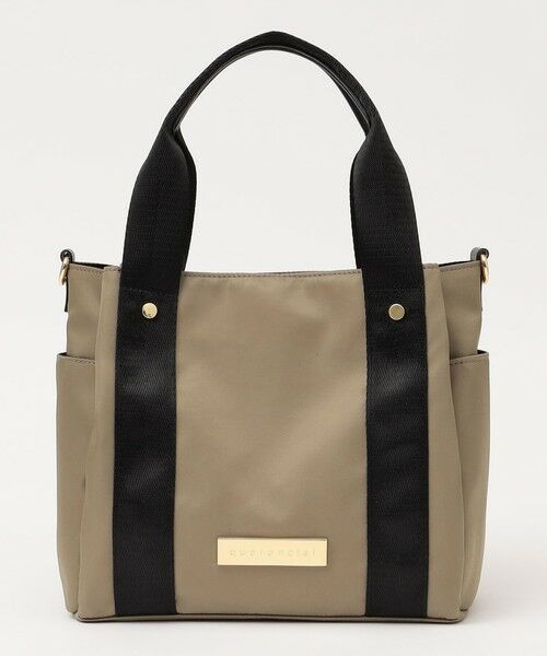 SHIPS / シップス ショルダーバッグ | quaranciel: 2way 8ポケット ライン ショルダー バッグ | 詳細29