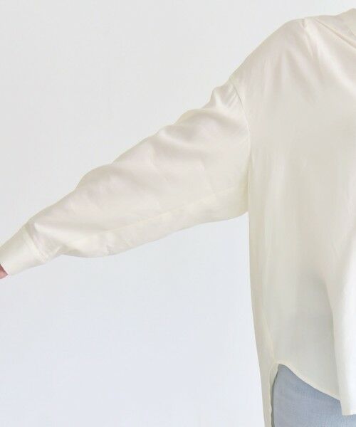 SHIPS / シップス シャツ・ブラウス | quaranciel:〈手洗い可能〉Vネック バック ギャザー ブラウス | 詳細11