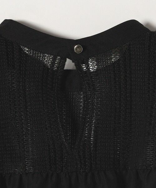 SHIPS / シップス シャツ・ブラウス | 《一部追加予約》quaranciel:〈手洗い可能〉ラッセル レース フィブリル ブラウス | 詳細20