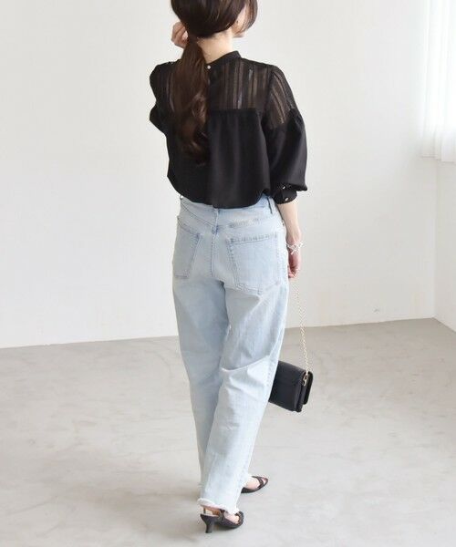 SHIPS / シップス シャツ・ブラウス | quaranciel:〈手洗い可能〉ラッセル レース フィブリル ブラウス | 詳細11