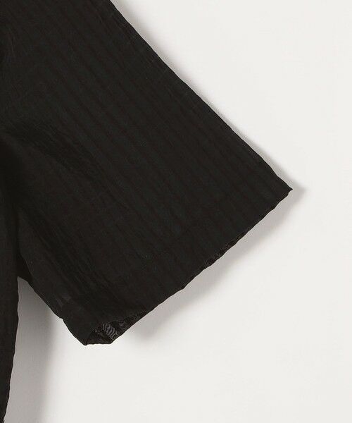 SHIPS / シップス シャツ・ブラウス | quaranciel:〈手洗い可能〉シアー ストライプ ボーダー ビッグ シャツ | 詳細22