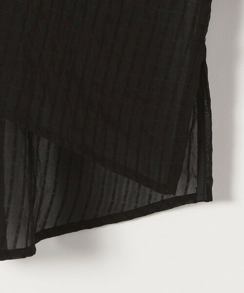 SHIPS / シップス シャツ・ブラウス | quaranciel:〈手洗い可能〉シアー ストライプ ボーダー ビッグ シャツ | 詳細23