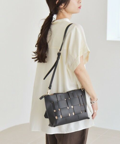 SHIPS / シップス シャツ・ブラウス | quaranciel:〈手洗い可能〉バンドカラー ハーフスリーブ ポケット ワーク シャツ | 詳細11