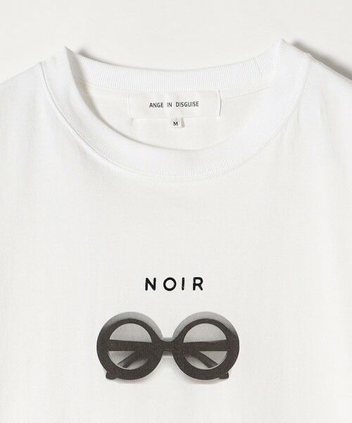 SHIPS / シップス Tシャツ | ANGE IN DISGUISE:〈手洗い可能〉コットン フォト & ロゴ TEE | 詳細10