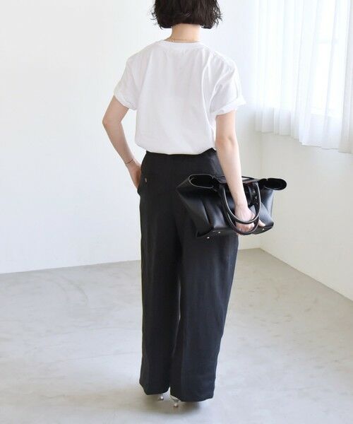 SHIPS / シップス Tシャツ | ANGE IN DISGUISE:〈手洗い可能〉コットン フォト & ロゴ TEE | 詳細2