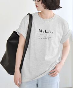 SHIPS / シップス Tシャツ | ANGE IN DISGUISE:〈手洗い可能〉コットン Nolita ロゴ TEE