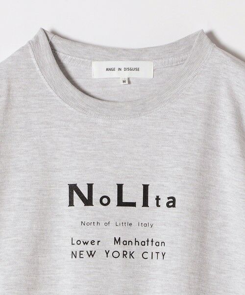 SHIPS / シップス Tシャツ | ANGE IN DISGUISE:〈手洗い可能〉コットン Nolita ロゴ TEE | 詳細11