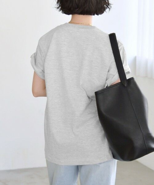 SHIPS / シップス Tシャツ | ANGE IN DISGUISE:〈手洗い可能〉コットン Nolita ロゴ TEE | 詳細8