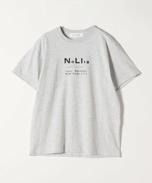 SHIPS / シップス Tシャツ | ANGE IN DISGUISE:〈手洗い可能〉コットン Nolita ロゴ TEE | 詳細9