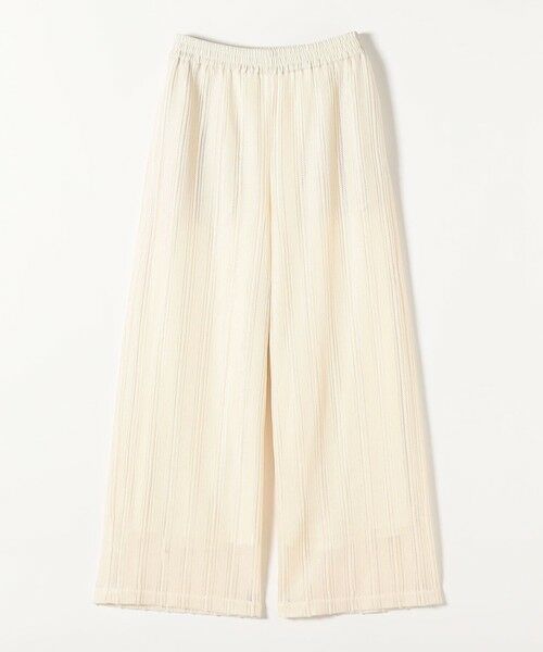 SHIPS / シップス その他パンツ | quaranciel:〈手洗い可能〉ラッセル レース イージー ワイド パンツ | 詳細10