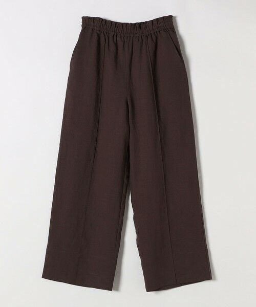 SHIPS / シップス その他パンツ | quaranciel:〈洗濯機可能〉ラミー ピンタック ワイド イージー パンツ | 詳細27