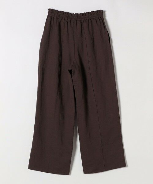 SHIPS / シップス その他パンツ | quaranciel:〈洗濯機可能〉ラミー ピンタック ワイド イージー パンツ | 詳細28
