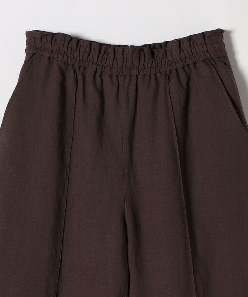 SHIPS / シップス その他パンツ | quaranciel:〈洗濯機可能〉ラミー ピンタック ワイド イージー パンツ | 詳細29