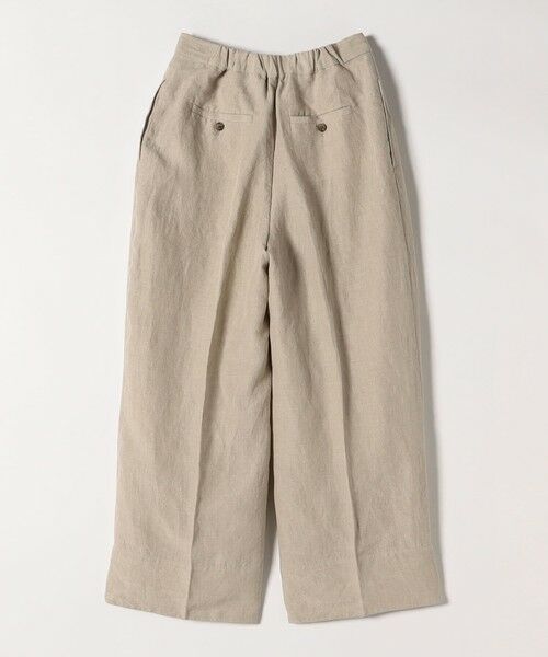 SHIPS / シップス その他パンツ | quaranciel:〈洗濯機可能〉ヨーロピアンフラックス リネン タック ワイド パンツ | 詳細14