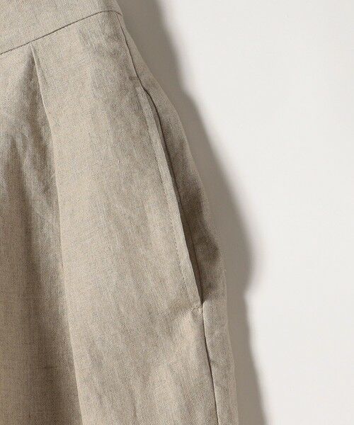SHIPS / シップス その他パンツ | quaranciel:〈洗濯機可能〉ヨーロピアンフラックス リネン タック ワイド パンツ | 詳細18