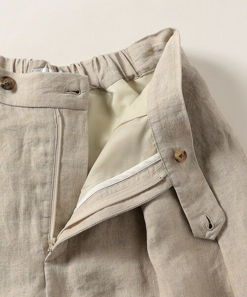 SHIPS / シップス その他パンツ | quaranciel:〈洗濯機可能〉ヨーロピアンフラックス リネン タック ワイド パンツ | 詳細19