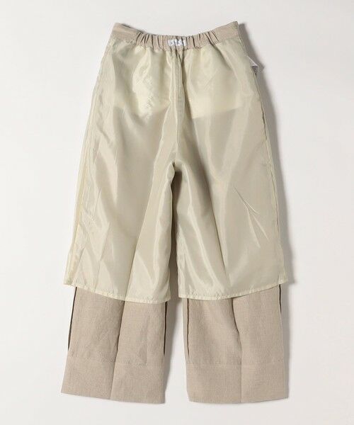 SHIPS / シップス その他パンツ | quaranciel:〈洗濯機可能〉ヨーロピアンフラックス リネン タック ワイド パンツ | 詳細21
