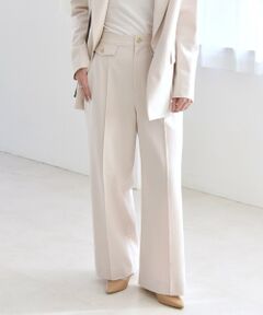 SHIPS / シップス その他パンツ | quaranciel: フラップ デザイン センター シーム セミ ワイド パンツ（セットアップ対応）