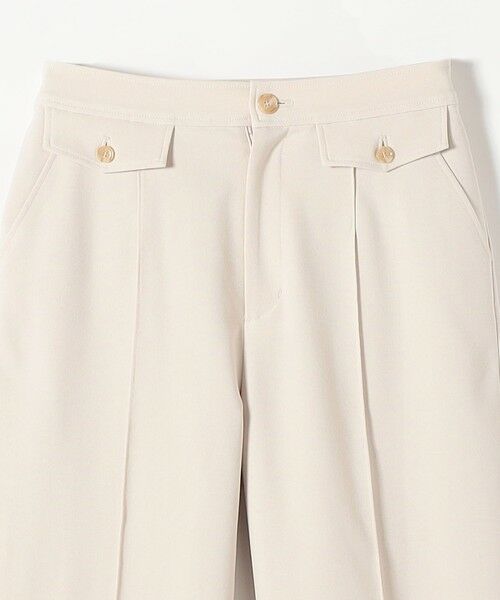 SHIPS / シップス その他パンツ | quaranciel: フラップ デザイン センター シーム セミ ワイド パンツ（セットアップ対応） | 詳細9