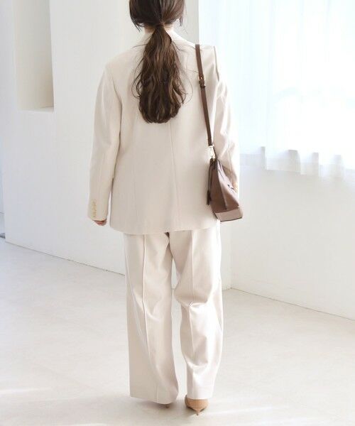 SHIPS / シップス その他パンツ | quaranciel: フラップ デザイン センター シーム セミ ワイド パンツ（セットアップ対応） | 詳細2