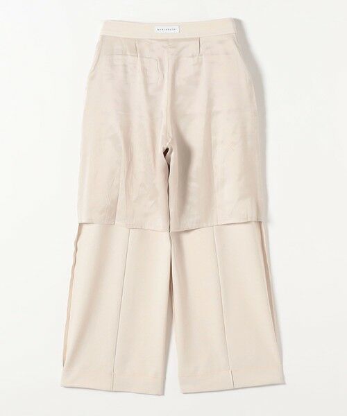 SHIPS / シップス その他パンツ | quaranciel: フラップ デザイン センター シーム セミ ワイド パンツ（セットアップ対応） | 詳細15