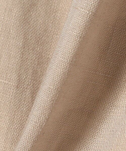 SHIPS / シップス スラックス・ドレスパンツ | quaranciel:〈洗濯機可能〉リネン ミックス ワイド タック イージー パンツ | 詳細10