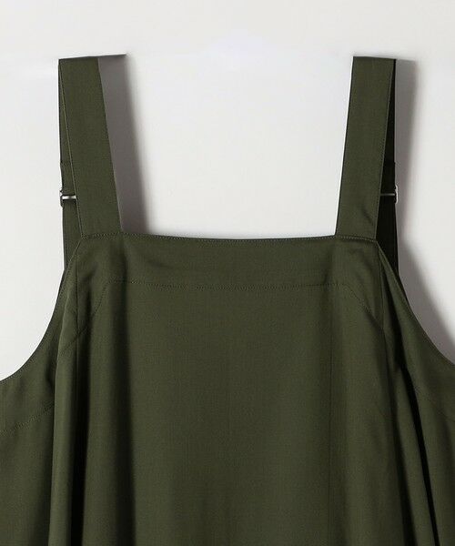 SHIPS / シップス ロング・マキシ丈ワンピース | quaranciel:〈手洗い可能〉バックオープン ギャザー フレア ジャンパー スカート | 詳細28