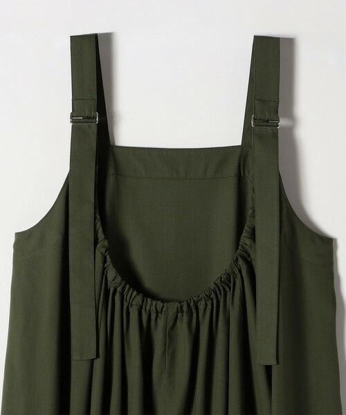 SHIPS / シップス ロング・マキシ丈ワンピース | quaranciel:〈手洗い可能〉バックオープン ギャザー フレア ジャンパー スカート | 詳細29