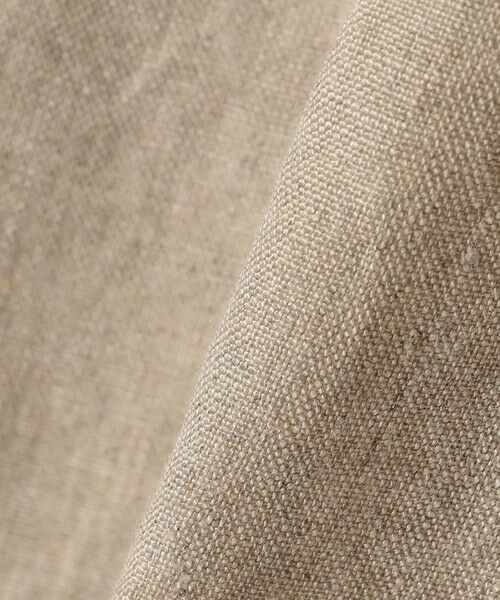 SHIPS / シップス ノーカラージャケット | quaranciel:〈手洗い可能〉ヨーロピアンフラックス リネン ノーラペル オーバー ジャケット | 詳細24