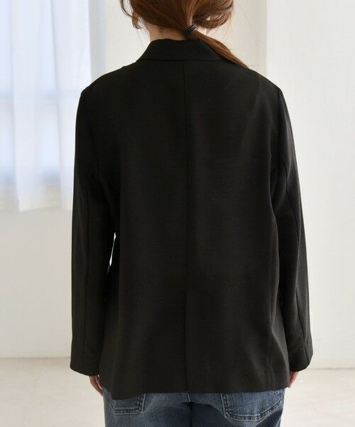 SHIPS / シップス テーラードジャケット | quaranciel:〈手洗い可能〉メッシュ ダブルブレスト テーラード ジャケット | 詳細18
