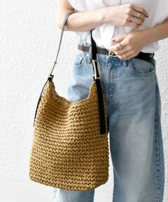 SHIPS / シップス トートバッグ | SHIPS any: ショルダー ベルト ペーパー トート バッグ