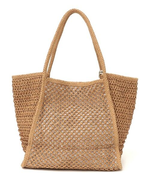 SHIPS / シップス トートバッグ | 《一部追加予約》SHIPS any: タッセル 透かし編み ペーパー トート バッグ | 詳細11