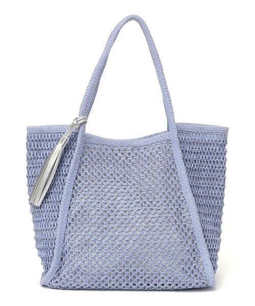 SHIPS / シップス トートバッグ | 《一部追加予約》SHIPS any: タッセル 透かし編み ペーパー トート バッグ | 詳細21