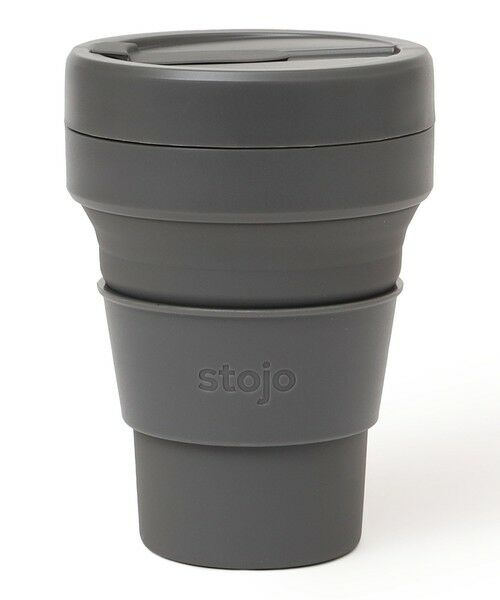 SHIPS for women/シップスウィメン stojo: 折りたたみ式 ポケット カップ ブラック ONE SIZE SHIPS for women/シップスウィメン stojo: 折りたたみ式 ポケット カップ ブラック ONE SIZE