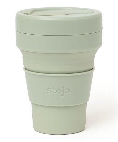 SHIPS for women/シップスウィメン stojo: 折りたたみ式 ポケット カップ ライトグリーン ONE SIZE SHIPS for women/シップスウィメン stojo: 折りたたみ式 ポケット カップ ライトグリーン ONE SIZE