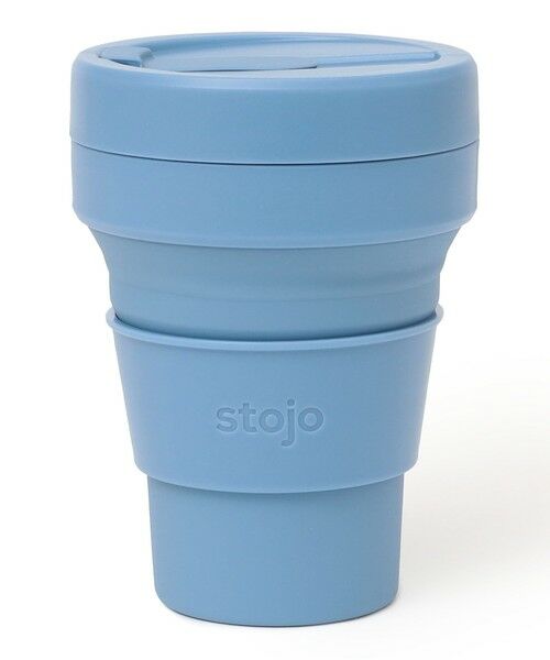 SHIPS for women/シップスウィメン stojo: 折りたたみ式 ポケット カップ ブルー ONE SIZE SHIPS for women/シップスウィメン stojo: 折りたたみ式 ポケット カップ ブルー ONE SIZE