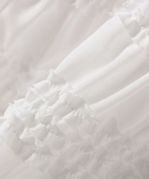 SHIPS / シップス シャツ・ブラウス | SHIPS any:〈洗濯機可能〉シアー シャーリング プチフリル バンドカラー シャツ | 詳細8