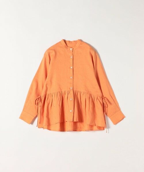 SHIPS / シップス シャツ・ブラウス | SHIPS any:〈洗濯機可能〉リネン ミックス リボン ペプラム バンドカラー シャツ | 詳細26
