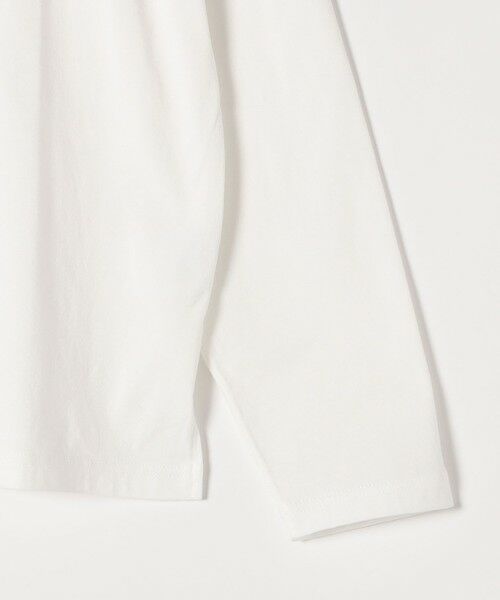 SHIPS / シップス Tシャツ | 【SHIPS any別注】MONMIMI:〈洗濯機可能〉ロゴ プリント ロンTEE 25SS | 詳細11