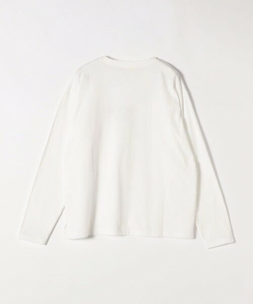 SHIPS / シップス Tシャツ | 【SHIPS any別注】MONMIMI:〈洗濯機可能〉ロゴ プリント ロンTEE 25SS | 詳細12