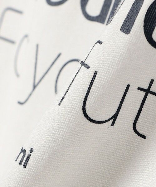 SHIPS / シップス Tシャツ | 【SHIPS any別注】MONMIMI:〈洗濯機可能〉ロゴ プリント ロンTEE 25SS | 詳細13