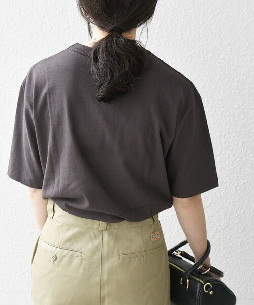 SHIPS / シップス Tシャツ | 【SHIPS any別注】Healthknit:〈洗濯機可能〉エンブロイダリー クロップド TEE | 詳細17