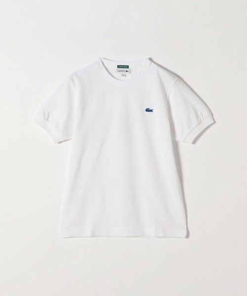 SHIPS / シップス Tシャツ | 【SHIPS any別注】LACOSTE:〈洗濯機可能〉PIQUE クルーネック Tシャツ 25SS | 詳細11