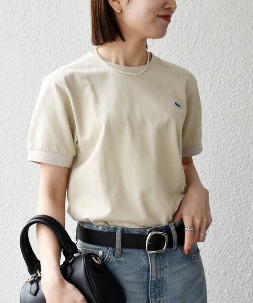 SHIPS / シップス Tシャツ | 《一部追加予約》【SHIPS any別注】LACOSTE:〈洗濯機可能〉PIQUE クルーネック Tシャツ 26SS | 詳細17